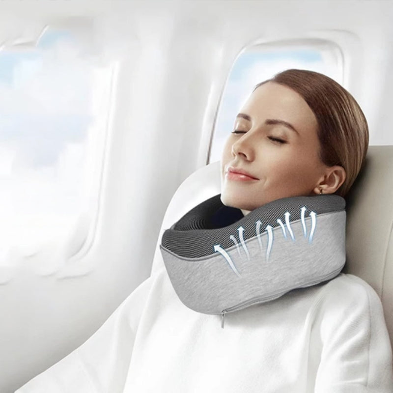 TRVL+ Memory Foam Travel Pillow – Comfort Anywhere, Anytime