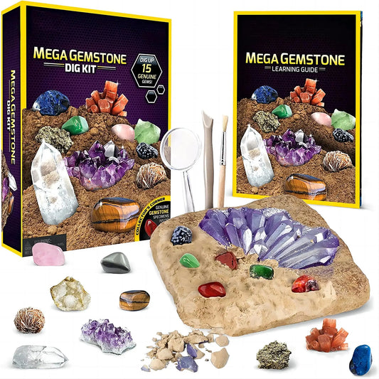 Unearth Hidden Gems – Spark Your Child’s Curiosity with the Crystal Mining Kit!