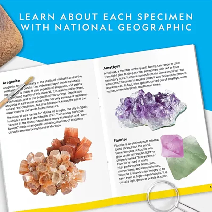 Unearth Hidden Gems – Spark Your Child’s Curiosity with the Crystal Mining Kit!