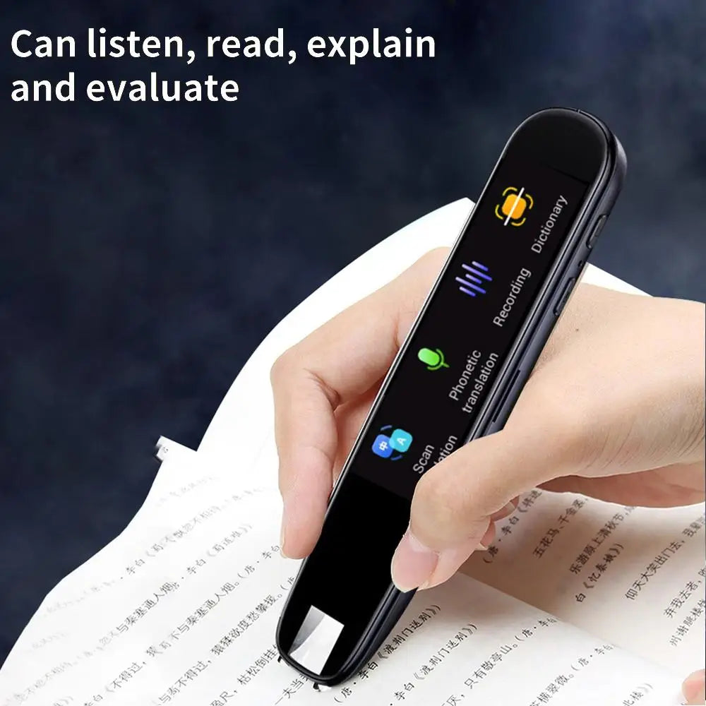 Offline Translation Pen - 123 Languages, Scanning & Point Reading, Teacher & Student Translator