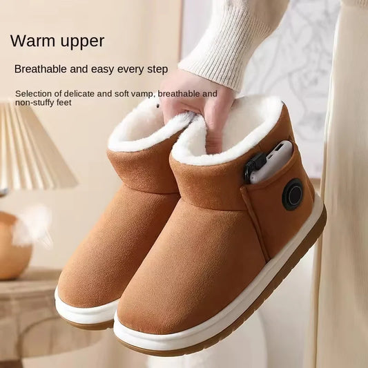 Electric Heating Shoes – Rechargeable Foot Warmers for Cozy Winter Comfort