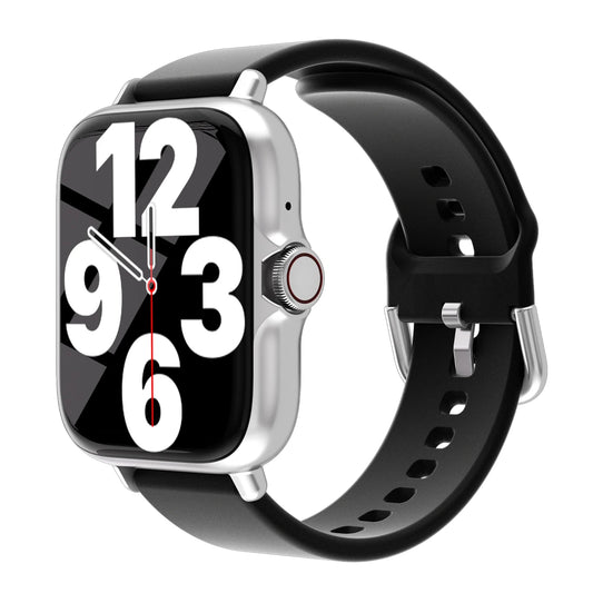 1.83'' Waterproof Smart Watch – Call, Message Alerts & Health Monitoring for iPhone & Android