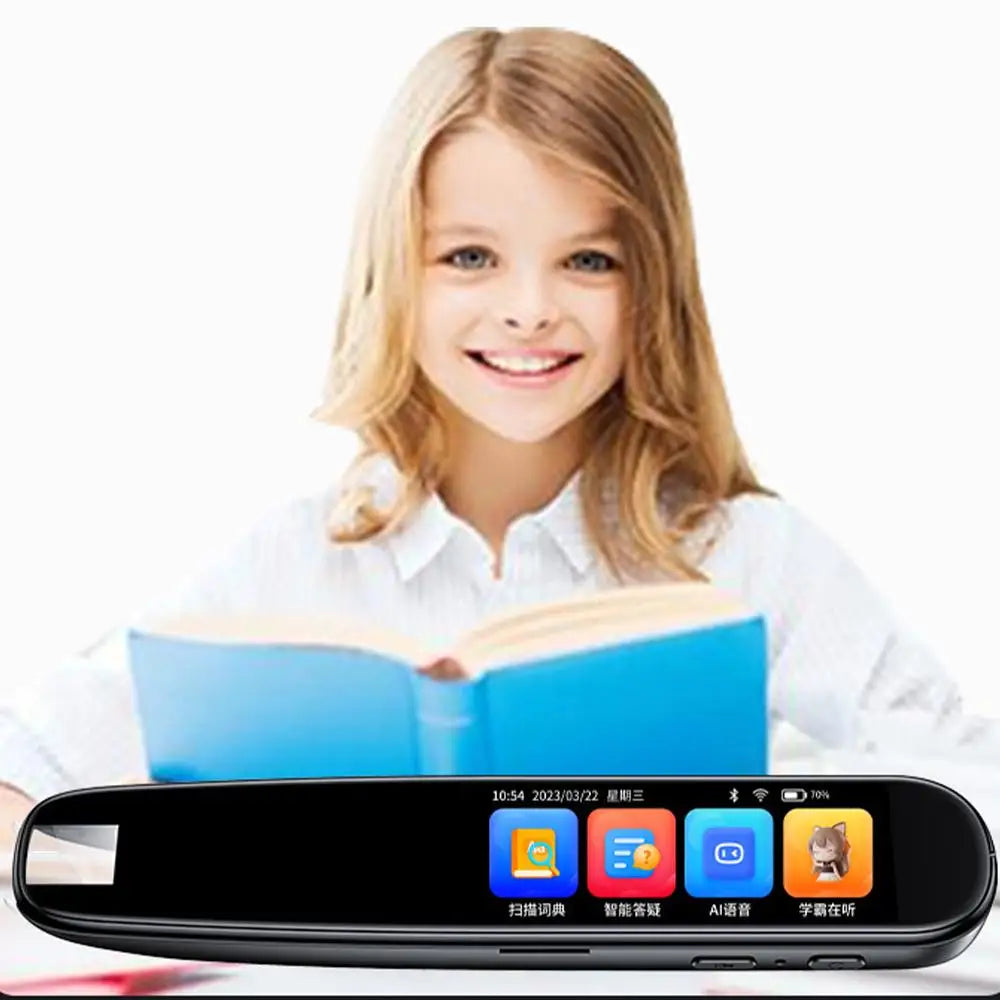 Offline Translation Pen - 123 Languages, Scanning & Point Reading, Teacher & Student Translator