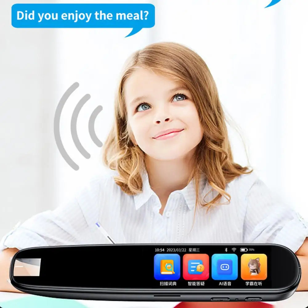 Offline Translation Pen - 123 Languages, Scanning & Point Reading, Teacher & Student Translator